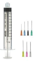 10CC syringe and needles