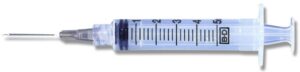BD 5ml Syringe w-needle